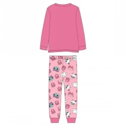 Pijama Largo Gabby's Dollhouse para Niñas 3-6 Años