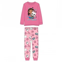 Pijama Largo Gabby's Dollhouse para Niñas 3-6 Años