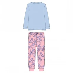Pijama Largo Infantil de Stitch en Algodón y Poliéster