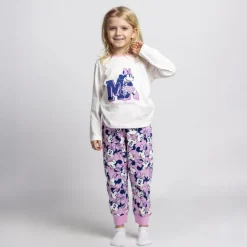 Pijama Largo infantil Jersey Minnie Mouse Disney