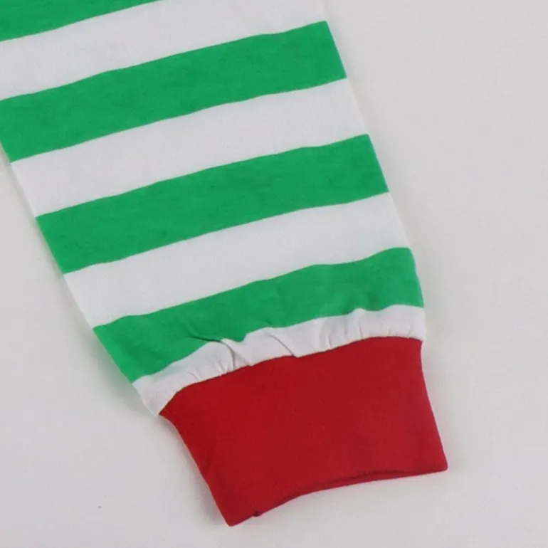 Pijama Largo Navideño The Elf para Niños - Algodón y Poliéster