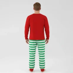 Pijama Largo Navideño The Elf para Niños - Algodón y Poliéster