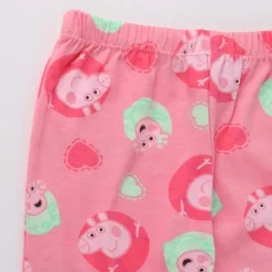 Pijama Largo Peppa Pig Para Niños 3-6 Años 60% Algodón 40% Poliéster