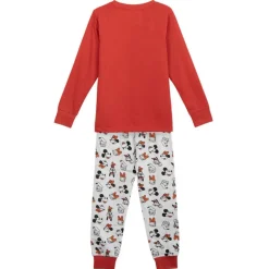 Pijama Largo Single Jersey Mickey para Niños