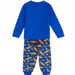 Pijama Largo Single Jersey Hot Wheels para Niños 3-8 Años