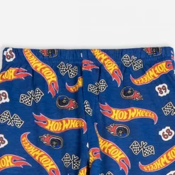 Pijama Largo Single Jersey Hot Wheels para Niños 3-8 Años