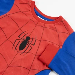 Pijama Largo Spiderman de Cotton y Poliéster para Niños