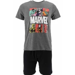 Pijama Marvel Comics Gris SUN CITY