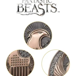 Placa Mural MACUSA de Animales Fantásticos - Réplica Oficial 30x30x7cm