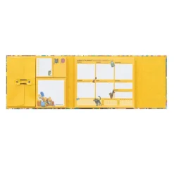 Planificador Semanal con Notas Adhesivas de The Simpsons