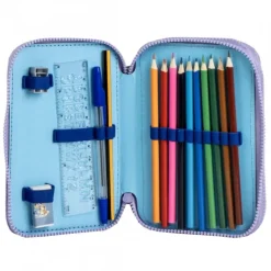 Plumier Bluey con Accesorios para Niños de 90% Polyester y 10% PVC