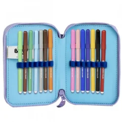 Plumier Bluey con Accesorios para Niños de 90% Polyester y 10% PVC