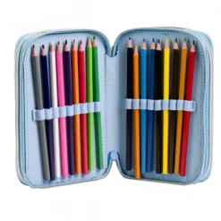 Plumier con Accesorios Giotto Frozen Estuche Portatodos