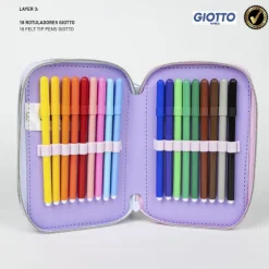 PLUMIER CON ACCESORIOS GIOTTO STITCH