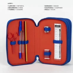 PLUMIER CON ACCESORIOS GIOTTO AVENGERS