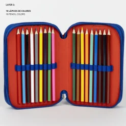 PLUMIER CON ACCESORIOS GIOTTO AVENGERS