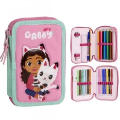 Plumier Gabby's Dollhouse con Accesorios - Rosa