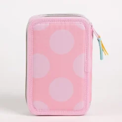 Plumier Giotto Minnie con Accesorios en Poliéster Rosa