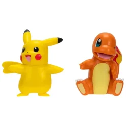 Pokémon Pack de 2 Figuras: Charmander y Pikachu