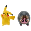 Pokémon Pack de 2 Figuras Pikachu y Lechonk 5 cm