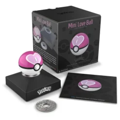 Pokémon Réplica Diecast Mini Love Ball con Luz LED