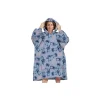 Poncho Batamanta Polar Stitch Just Chilling Oversize Disney