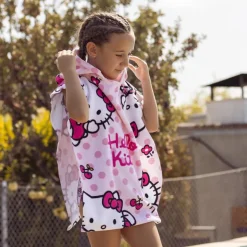 Poncho de Microfibra Hello Kitty