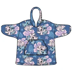 Poncho Stitch & Angel Infantil