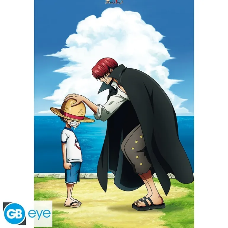 Poster Maxi 91.5x61 de Shanks y Luffy - One Piece