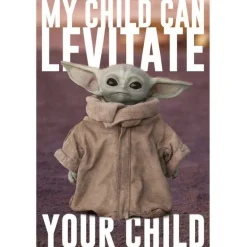 Póster Baby Yoda The Mandalorian Star Wars