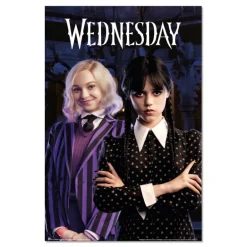 Póster Miércoles Addams con Enid Sinclair