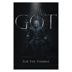 Póster Rey de la Noche Trono de Hierro Juego de Tronos