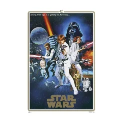 Póster Star Wars Classic 40 Aniversario