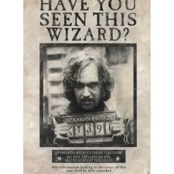 Póster Wanted Sirius Black Harry Potter