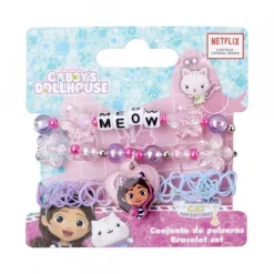Pulsera de Bisutería Gabby's Dollhouse Multicolor Rosa
