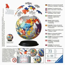 Puzzle 3D Pokémon Ball