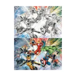 Puzzle para rascar Prime 3D de Marvel Collage 150 piezas