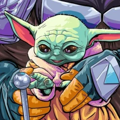 Puzzle Ravensburger The Mandalorian Baby Yoda 3x49 piezas