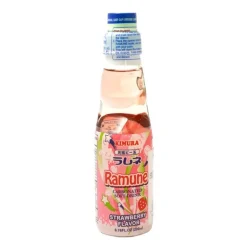 Ramune sabor Fresa Refresco 200 ml