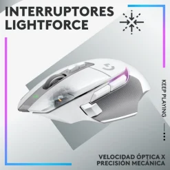 Ratón Gaming Inalámbrico Logitech G G502 X Blanco