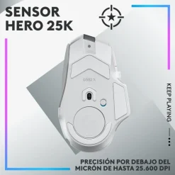 Ratón Gaming Inalámbrico Logitech G G502 X Blanco