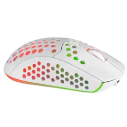 Ratón Gaming Inalámbrico Mars Gaming MMW3 Blanco