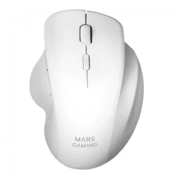 Ratón inalámbrico ergonómico Mars Gaming MMWERGO 3200DPI Blanco