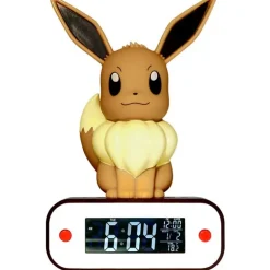 Reloj Despertador Lámpara LED Eevee Pokemon