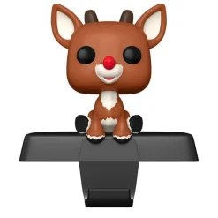 Rodolfo el reno POP! Edge-Sitter Figura Rudolph 9 cm