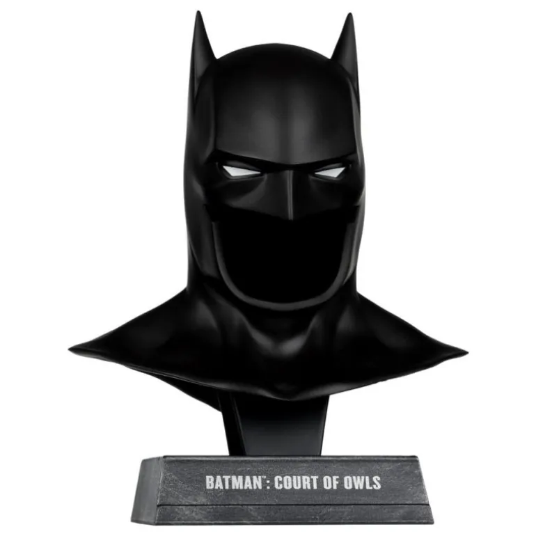 Réplica 1/3 Máscara de Batman La Corte de los Búhos 15 cm