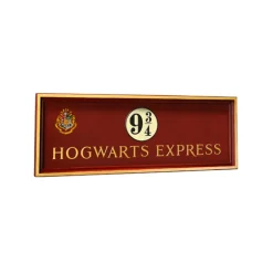 Réplica Cartel Andén 9 3/4 Harry Potter