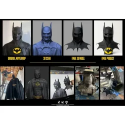 Réplica máscara Batman 1989 Tim Burton Pure Arts