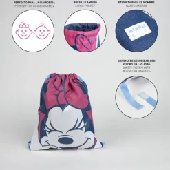 Saquito Escolar Minnie Mouse