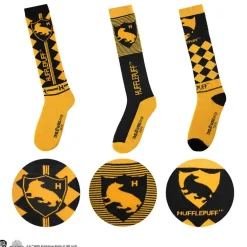 Set 3 Calcetines Caña Alta Hufflepuff T.35/45